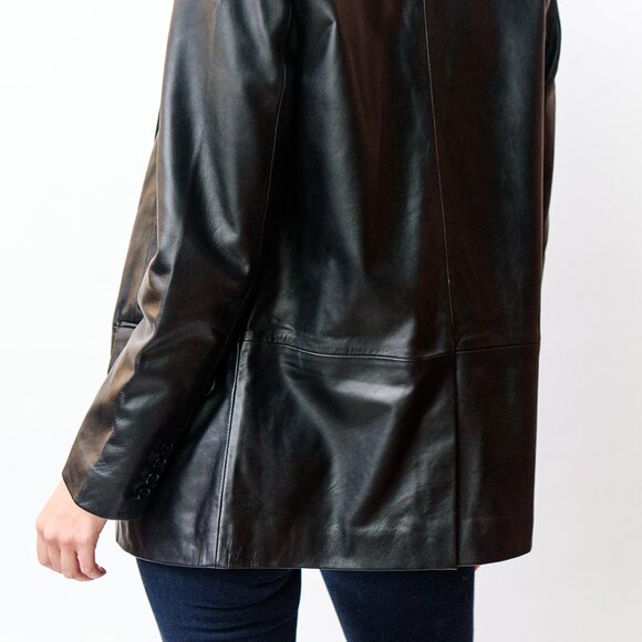 Keeley Leather Blazer - Picture 5 of 5